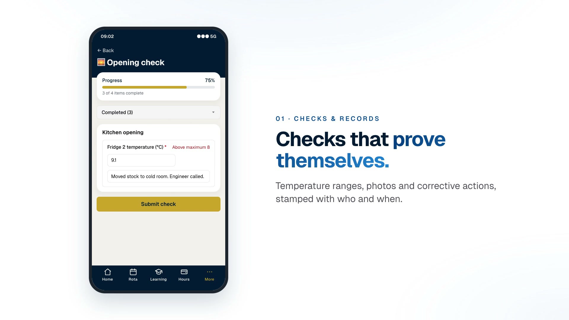 Checks & compliance in HouseDesk
